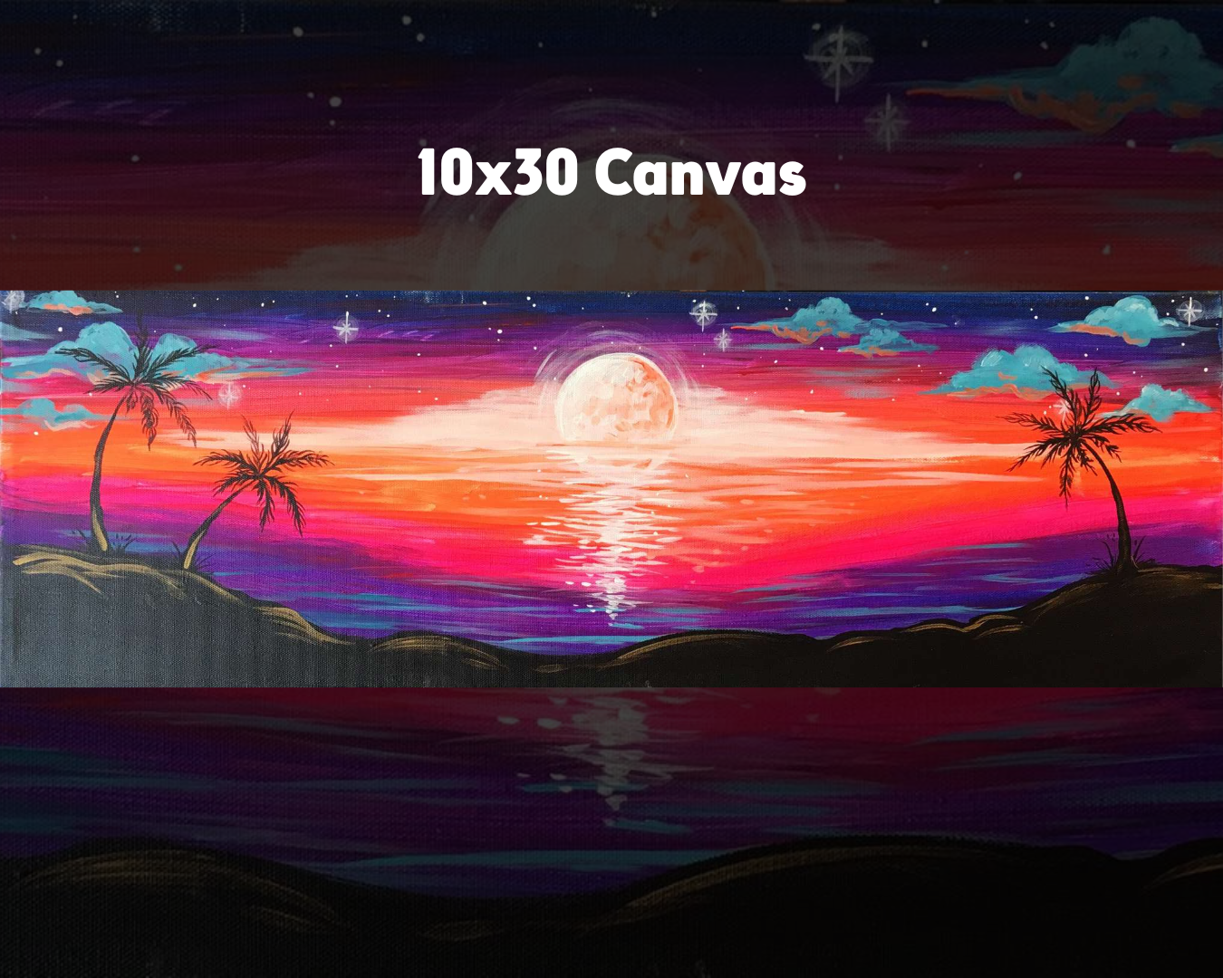 10x30 Canvas, Limited Seating!